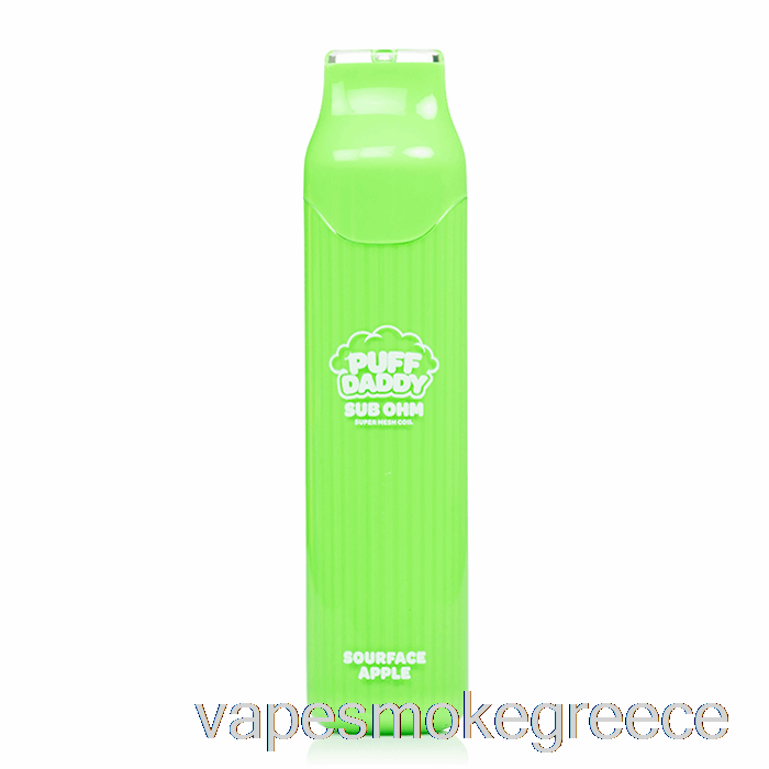 Vape Greece Puff Daddy 6000 Sourface Apple μιας χρήσης